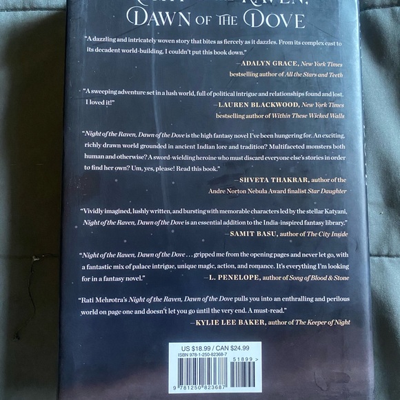 “Night of the raven dawn of the dove” by Rati Mehrotra - Picture 2 of 8